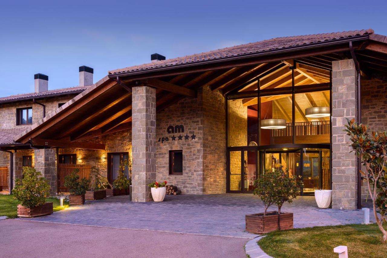 Hotel Spa Aguas De Los Mallos Murillo de Gallego Bagian luar foto