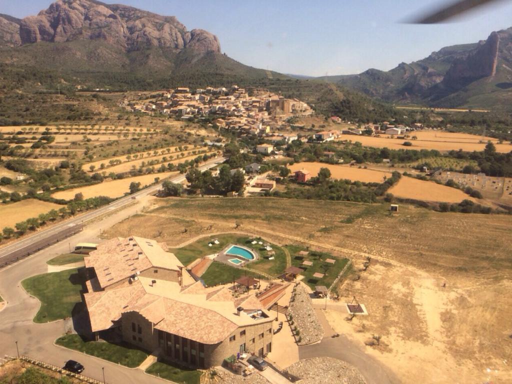 Hotel Spa Aguas De Los Mallos Murillo de Gallego Bagian luar foto