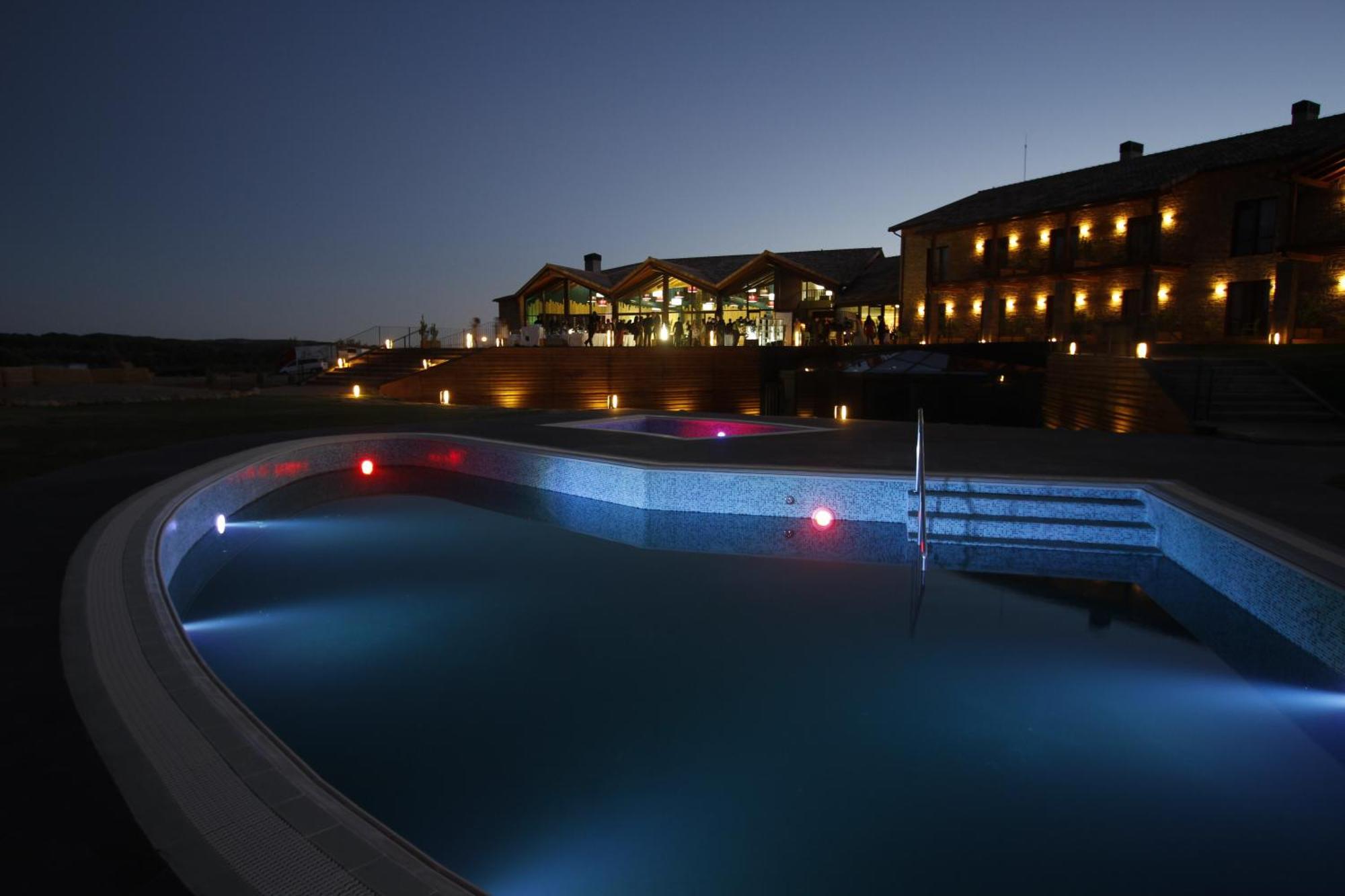 Hotel Spa Aguas De Los Mallos Murillo de Gallego Bagian luar foto