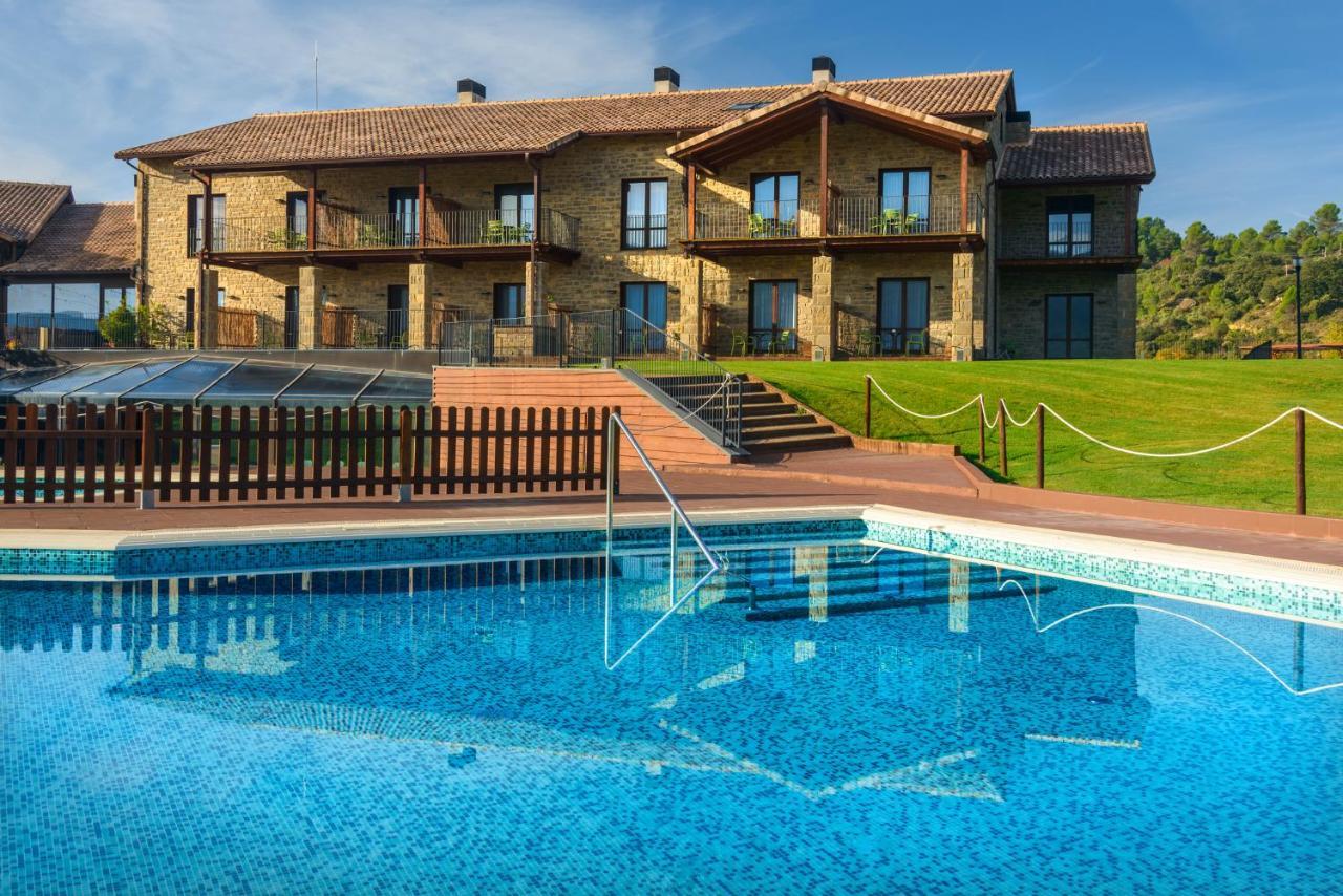 Hotel Spa Aguas De Los Mallos Murillo de Gallego Bagian luar foto